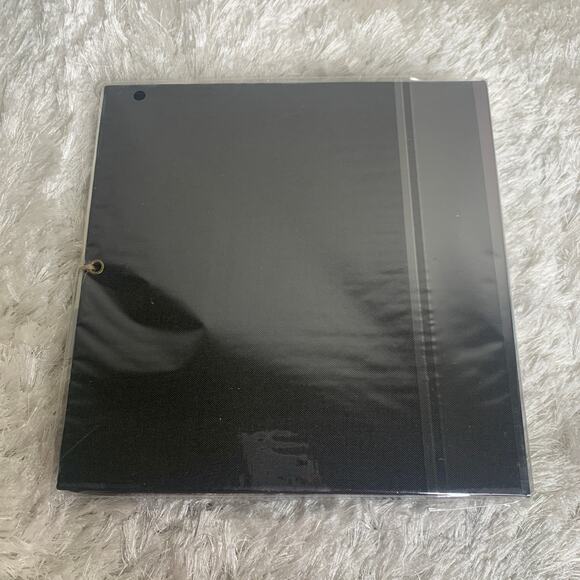 New in Package Photo Album Scrap Book Guest Book Black 10 x 10 - Picture 1 of 3